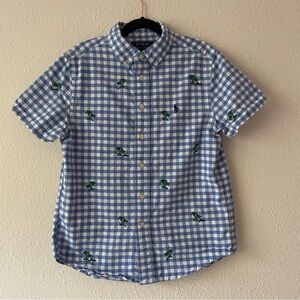 Polo Ralph Lauren boy’s short sleeve button shirt, size 10-12